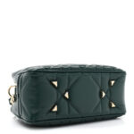 Calfskin Cannage Mini The Lady 95.22 Dark Green - Image 4