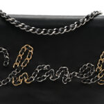 Calfskin Chain 20s Signe Wallet on Chain WOC Black - Image 8