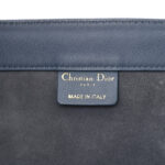 Calfskin Embossed Large Book Tote Blue - Image 7