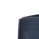 Calfskin Embossed Large Book Tote Blue - Image 14