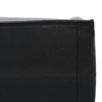 Calfskin Embossed Medium Book Tote Black - Image 11
