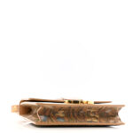 Calfskin Floral Printed 30 Montaigne Flap Bag Cuivre Multicolor - Image 5