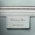 Calfskin Macrocannage Medium Caro Bag Iron Grey - Image 6