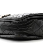 Calfskin Medium Boy Reverso Flap Black - Image 11