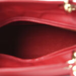 Calfskin Niki De Saint Phalle Medium Supple Lady Dior Red - Image 6