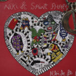 Calfskin Niki De Saint Phalle Medium Supple Lady Dior Red - Image 9