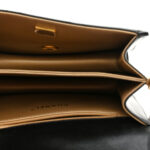 Calfskin Strass Quilted Mini Flap Black - Image 4