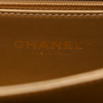 Calfskin Strass Quilted Mini Flap Black - Image 5