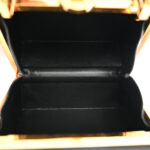 Calfskin Virtus Square Shoulder Bag Black - Image 5