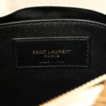 Calfskin Y Quilted Monogram Small Loulou Chain Satchel Crema Soft - Image 6