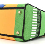 Canvas Embroidered Flower Pop Medium Lady D-Lite Bright Yellow Green - Image 10