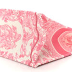 Canvas Embroidered Medium Dioriviera Toile De Jouy Book Tote Peony Pink - Image 10