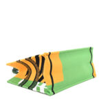 Canvas Embroidered Medium Jungle Pop Book Tote Green Multicolor - Image 4