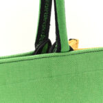 Canvas Embroidered Medium Jungle Pop Book Tote Green Multicolor - Image 11