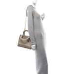 Canvas Embroidered Medium Lady D-Lite Beige Multicolor - Image 2