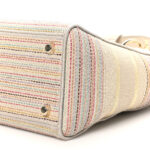 Canvas Embroidered Medium Lady D-Lite Beige Multicolor - Image 10