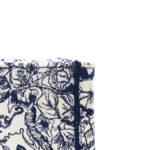 Canvas Embroidered Medium Reve d'Infini Book Tote Blue - Image 12