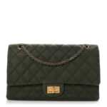 Canvas Quilted 2.55 Reissue 227 Flap Green - Image 9