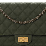 Canvas Quilted 2.55 Reissue 227 Flap Green - Image 6