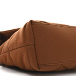 Canvas Quilted Small Loulou Puffer Monogram Chain Satchel Cinnamon - Image 9