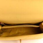 Caviar Chevron Quilted Mini Coco Handle Flap Yellow - Image 5