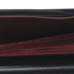 Caviar Chevron Quilted Wallet On Chain WOC Black - Image 5