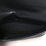 Caviar Quilted Boy Phone Holder Wallet On Chain Black - Image 6