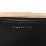 Caviar Quilted CC Filigree Wallet On Chain WOC Beige Black - Image 9