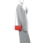 Caviar Quilted CC Filigree Wallet On Chain WOC Coral - Image 2