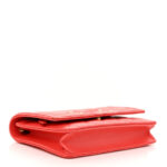 Caviar Quilted CC Filigree Wallet On Chain WOC Coral - Image 3