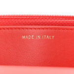 Caviar Quilted CC Filigree Wallet On Chain WOC Coral - Image 6