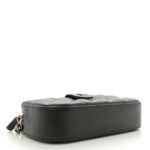 Caviar Quilted Chain Camera Bag Black - Image 7