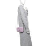 Caviar Quilted Chain Camera Bag Light Purple - Image 2