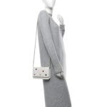 Caviar Quilted Enamel Coco Casino Wallet On Chain WOC White - Image 2