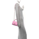Caviar Quilted Extra Mini Coco Chain Handle Flap Pink - Image 2