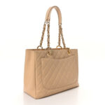 Caviar Quilted Grand Shopping Tote GST Beige - Image 12