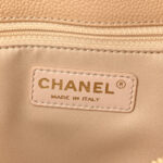 Caviar Quilted Grand Shopping Tote GST Beige - Image 6