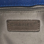 Caviar Quilted Grand Shopping Tote GST Blue - Image 9