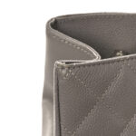 Caviar Quilted Grand Shopping Tote GST Light Grey - Image 12