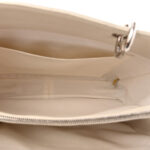 Caviar Quilted Grand Shopping Tote GST White - Image 8