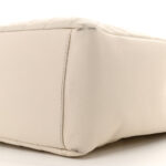 Caviar Quilted Grand Shopping Tote GST White - Image 13