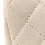 Caviar Quilted Grand Shopping Tote GST White - Image 14