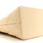 Caviar Quilted Medallion Tote Light Beige - Image 8