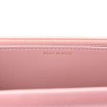 Caviar Quilted Studded CC Wallet on Chain WOC Light Pink - Image 6