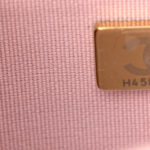 Caviar Quilted Studded CC Wallet on Chain WOC Light Pink - Image 7