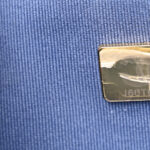 Denim Quilted Double You Mini Flap Blue - Image 11