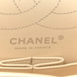 Distressed Patent Quilted 2.55 Reissue 226 Flap Ivory - Image 6