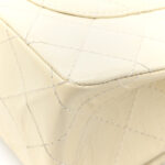 Distressed Patent Quilted 2.55 Reissue 226 Flap Ivory - Image 12