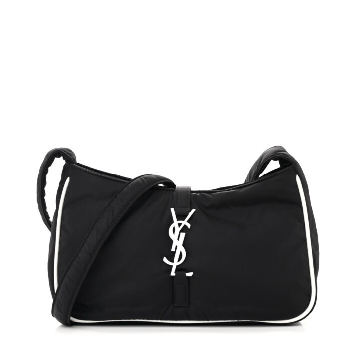 Econyl Nylon Le 5 A 7 Hobo Black White - Image 1