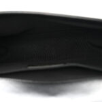 Fabric Chevron Braided Medium Boy Flap Black White - Image 6